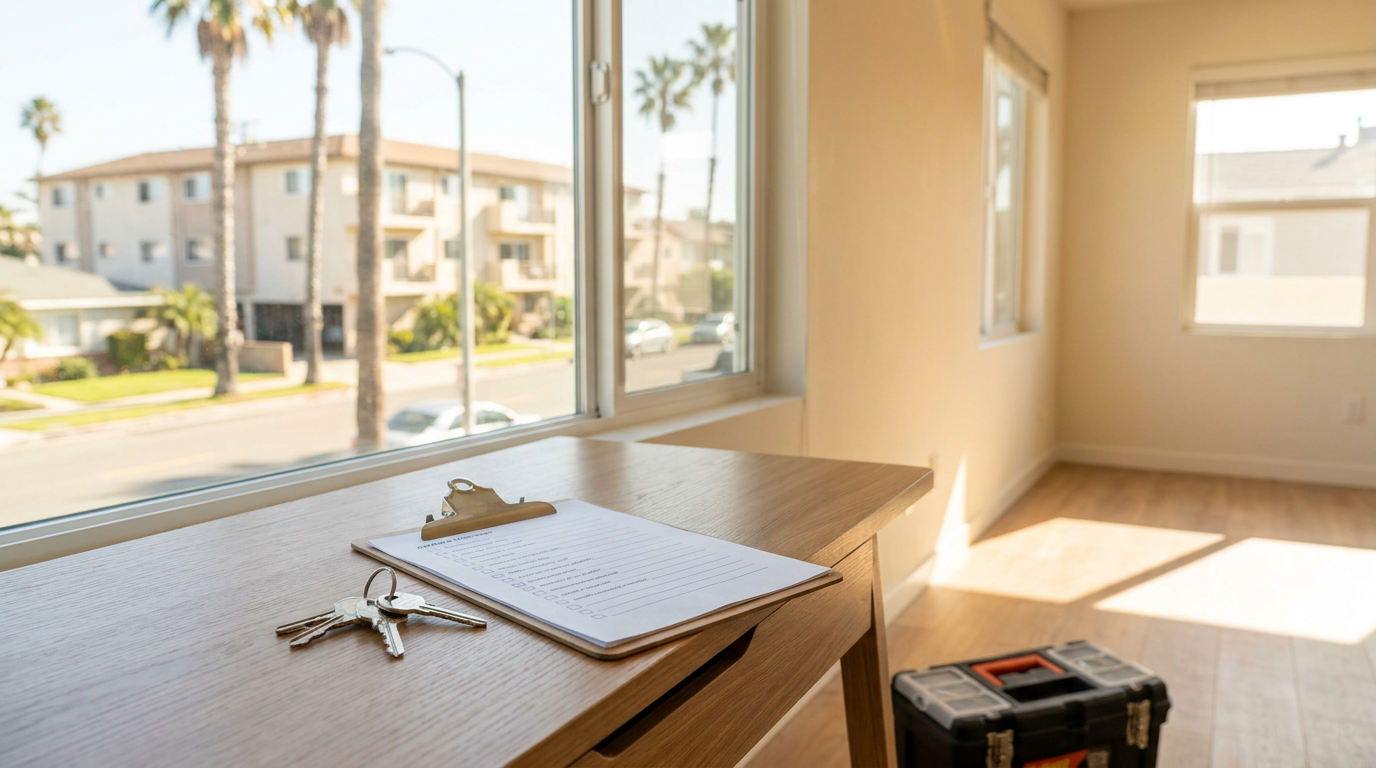 Rental Property Turnover Checklist for California Landlords - Bright Path Property Management blog article about property management